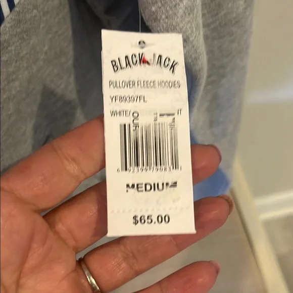 ⭐️Black Jack 1999 Hoodie w/Design Unisex Size Men’s M Perfect for Summer - Picture 3 of 12